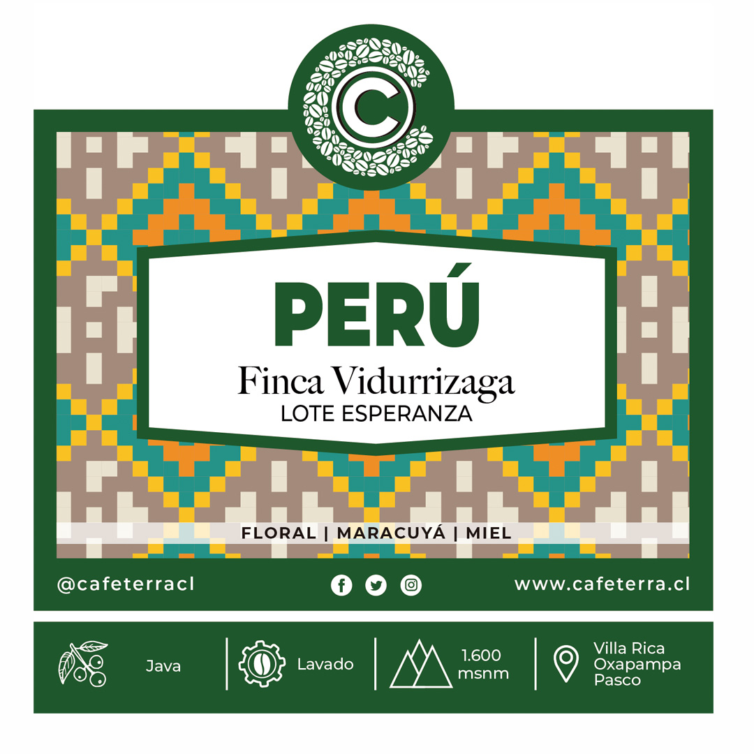 Perú - Vidurrizaga Java Lavado