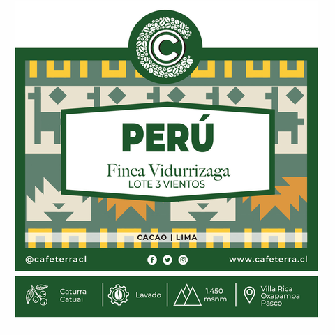 Perú - Vidurrizaga Caturra Catuai Lavado