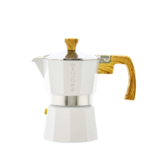 Cafetera Moka Grosche Milano Blanca