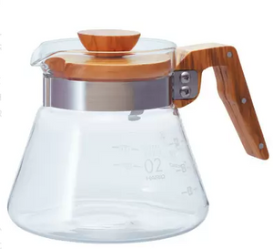 Decantador Coffee Server Olive Wood